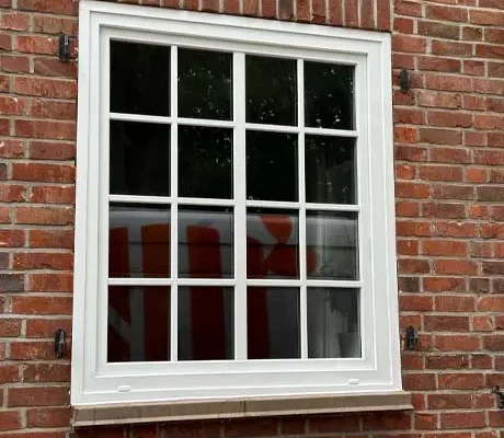 Kunststofffenster mit Sprossen in Hamburg Kunststofffenster mit innenliegenden Sprossen in Hamburg